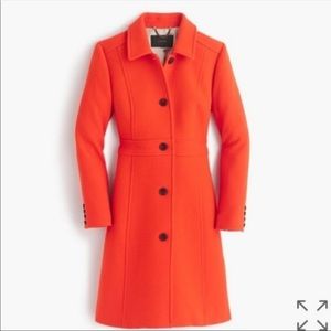 J Crew Double Cloth Lady Day Coat with thinsulate